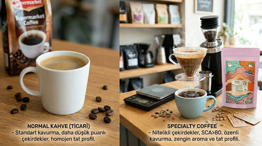 Nitelikli kahve  ile Normal Kahve Arasındaki Fark Nedir?